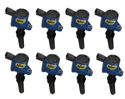 ACCEL 140032B-8 Ignition Coil Kit for 98-08 Ford 4.6L/5.4L/6.8L 2-valve Blue 8PC