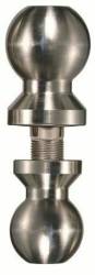 Trimax - Trimax TDBC22516 2" & 2-5/16" Double Tow Balls Chrome - Image 1