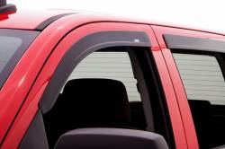 Auto Ventshade AVS - Auto VentShade 56033087 Bugshield Ventvisor Combo Black for Silverado Crew - Image 2