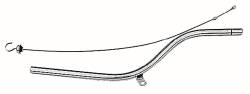 Trans-Dapt Performance - Trans-Dapt Performance 9421 Transmission Dipstick & Tube for Chevy TH350 27" - Image 1