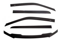 Auto Ventshade AVS - Auto VentShade 56034060 Ventvisor/Bug Shield Combo for 07-18 Jeep Wrangler JK - Image 2
