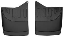 Husky Liner Custom Rear Mud Guards Black Silverado/Sierra Dually 57351