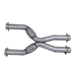 BBK Performance Parts - BBK Perf 1786 2.5" Short X-Pipe w/o Converters for 87-04 Mustang w/Coyote - Image 141