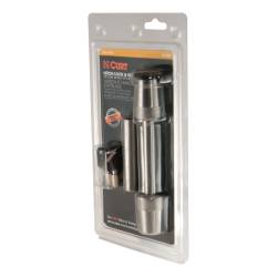 CURT - CURT 23580 1/2" Hitch Lock w/5/8" Adapter 1.25" Or 2" Receiver Barbell Stainless - Image 2