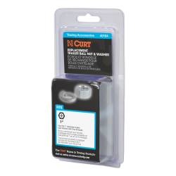 CURT - CURT 40104 Replacement Trailer Ball Nut & Washer for 1" Shank - Image 2