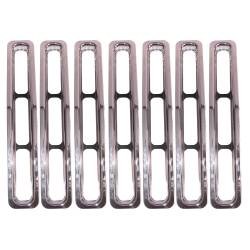 Rugged Ridge - Rugged Ridge 11306.01 Grille Inserts Chrome - Image 1