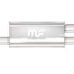 MagnaFlow 14266 Straight-Through Muffler 2.5/2.25" Offset/Dual 5x18x8 Body
