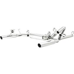 MagnaFlow Exhaust Products - MagnaFlow 15684 Street Series Stainless Straight-Through Cat-Back System - Image 1