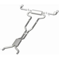 MagnaFlow Exhaust Products - MagnaFlow 15085 Touring Series Stainless Cat-Back System for 07-15 Audi Q7 - Image 2