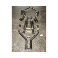 HKS - HKS 32009-BN004 Full Dual Exhaust Muffler for 09-20 Nissan 370Z VQ37VHR Z34 RWD - Image 1