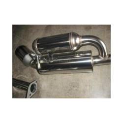 HKS - HKS 32009-BN004 Full Dual Exhaust Muffler for 09-20 Nissan 370Z VQ37VHR Z34 RWD - Image 4