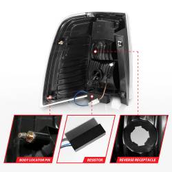 Anzo USA - Anzo USA 311408 Taillight Assembly for 07-17 Ford Expedition - Image 2