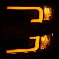 Anzo USA - Anzo USA 111365 Projector Headlight Set for 15-17 Chevy Silverado 2500HD/3500HD - Image 2
