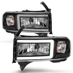 Anzo USA - Anzo USA 111554 LED Crystal Headlight for 94-02 RAM 2500/3500 - Image 2