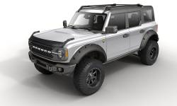 Auto Ventshade AVS - Auto VentShade 322183 Aeroskin Smoke Hood Protector for 21-24 Bronco - Image 2
