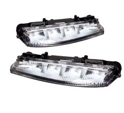 Winjet - Winjet CDRWJ-0575-C Front Bumper DRL Fog Lights for Mercedes Benz W204 W212 R172 - Image 1