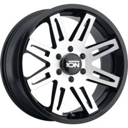 Ion Alloy - Ion Alloy 142 Series 20x9 5x5.5 0mm Matte Black/Machined 142-2985B - Image 1
