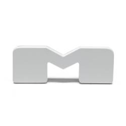 Oracle Lighting - Oracle 3140-M-001 Universal Illuminated LED Letter Badges Matte White Finish "M" - Image 2