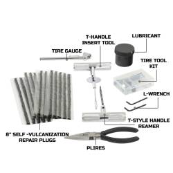 Up Down Air - Up Down Air 12129905 Valve Stem Repair 17Pc Kit w/Storage Box - Image 2