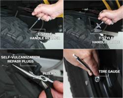 Up Down Air - Up Down Air 12129905 Valve Stem Repair 17Pc Kit w/Storage Box - Image 5