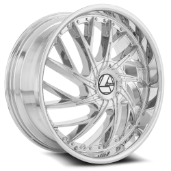Azara - Azara Wheel AZA-516 24x9 6x135/5.5 25mm Chrome AZA-516249061351397+25C - Image 1