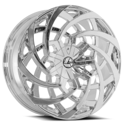 Azara - Azara Wheel AZA-521 22x9.5 5x115 5x120 15mm Chrome AZA-52122955115120+15NC - Image 1