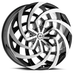 Azara - Azara Wheel AZA-521 22x9.5 6x135/5.5 25mm Black AZA-521229561351397+25BM - Image 1