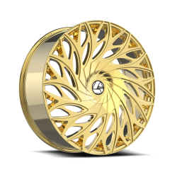 Azara - Azara Wheel AZA-525 24x9 BLANK 15mm Gold AZA-525249BL15NG - Image 1
