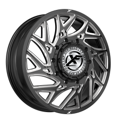 XF Dually - XF Dually Wheel 229F228265110GBM XF-229 22x8.25 10x225 110mm Black/Machined - Image 1