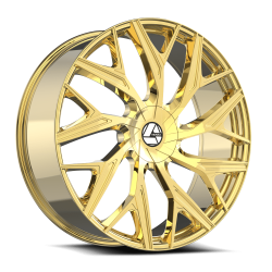 Azara - Azara Wheel AZA-527 22x9.5 5x115 5x120 15mm Gold AZA-52722953915NG - Image 1