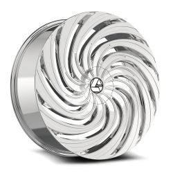 Azara - Azara Wheel AZA-535 22x9.5 5x115 5x120 15mm Chrome AZA-53522953915NC - Image 1