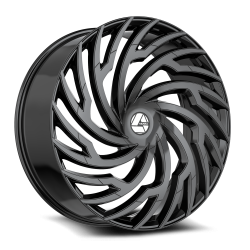 Azara - Azara Wheel AZA-536 18x8 5x112/4.5 35mm Gloss Black AZA-5361883635GB - Image 1