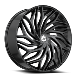 Azara - Azara Wheel AZA-537 22x8.5 5x4.5 5x120 38mm Gloss Black AZA-53722853838GB - Image 1