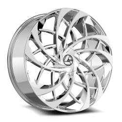 Azara - Azara Wheel AZA-540 18x8 5x100/4.5 35mm Chrome AZA-5401882335NC - Image 1