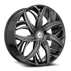 Azara - Azara Wheel AZA-5411883635GB AZA-541 18x8 5x112/4.5 35mm Gloss Black - Image 1