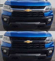 Trim Illusion - Trim Illusion ABS6597BLK Black Front Grille Overlay for 21-22 Colorado WT/LT - Image 4