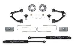 Fabtech - Fabtech K1224M 1.5" LEVELING SYSTEM w/STEALTH SHOCKS - Image 1