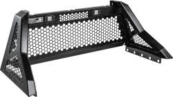 Highway Products - Highway Products 4011-016-BK62 Savage HD Full Mesh Smooth Black Upright/Center - Image 1
