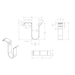 Black Horse Off Road - Black Horse Off Road RBH524 Base K2 Bed Hook - Image 2