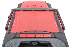 MasterTop - MasterTop 14200301 Black Mesh Bimini Top ShadeMaker for 07-18 Wrangler JK 2DR - Image 2