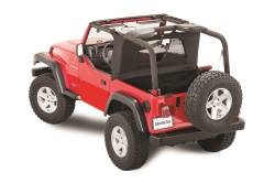 MasterTop - MasterTop 14450024 WindStopper/Tonneau Cover Combo for 04-06 Wrangler LJ Ultd - Image 4