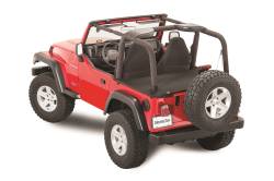 MasterTop - MasterTop 14454224 Mastertwill WindStopper/Tonneau Cover for 97-02 Wrangler TJ - Image 3