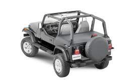 MasterTop - MasterTop 14503135 Tonneau Cover Black Diamond for 92-95 Jeep Wrangler YJ - Image 1