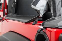 MasterTop - MasterTop 14503135 Tonneau Cover Black Diamond for 92-95 Jeep Wrangler YJ - Image 3