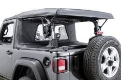 MasterTop - MasterTop 14450535 Soft Top Tonneau Cover Blk Diamond for 18-24 Wrangler JL 2DR - Image 3
