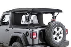 MasterTop - MasterTop 14450524 Soft Top Tonneau Cover Combo for 18-24 Jeep Wrangler JL 2DR - Image 4