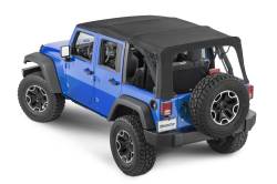 MasterTop - MasterTop 15201424 MasterTwill Top Tinted Glass Black for 07-09 Wrangler JK 4DR - Image 2