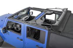 MasterTop - MasterTop 15201424 MasterTwill Top Tinted Glass Black for 07-09 Wrangler JK 4DR - Image 3