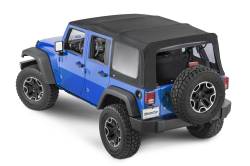 MasterTop - MasterTop 15201424 MasterTwill Top Tinted Glass Black for 07-09 Wrangler JK 4DR - Image 4