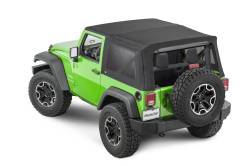 MasterTop - MasterTop 15201324 MasterTwill Top Tinted Glass Black for 07-12 Wrangler JK 2DR - Image 2